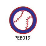Pebble Patches - PEB019 - Baseball