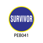 Pebble Patches - PEB041 - Survivor