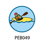 Pebble Patches - PEB049 - Kayak
