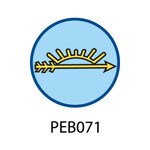 Pebble Patches - PEB071 - Arrow of Light