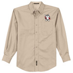 S608 - B117-Sipp-O Lodge Logo - EMB - Buckeye Council Sipp-O Lodge Long Sleeve Easy Care Shirt