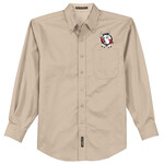 S608 - B117-Sipp-O Lodge Logo - EMB - Buckeye Council Sipp-O Lodge Long Sleeve Easy Care Shirt