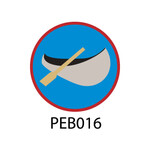 Pebble Patches - PEB016 - Canoe