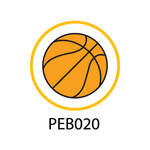 Pebble Patches - PEB020 - Basketball