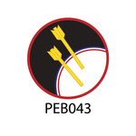 Pebble Patches - PEB043 - Archery