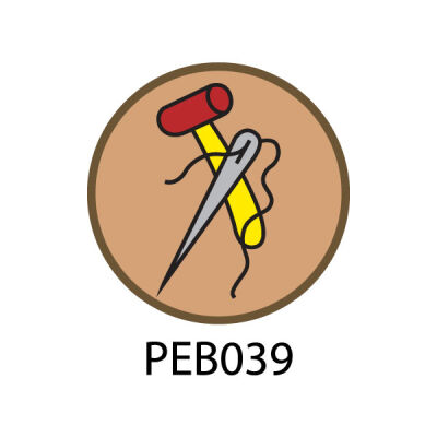 Pebble Patches - PEB039 - Leather Thumbnail